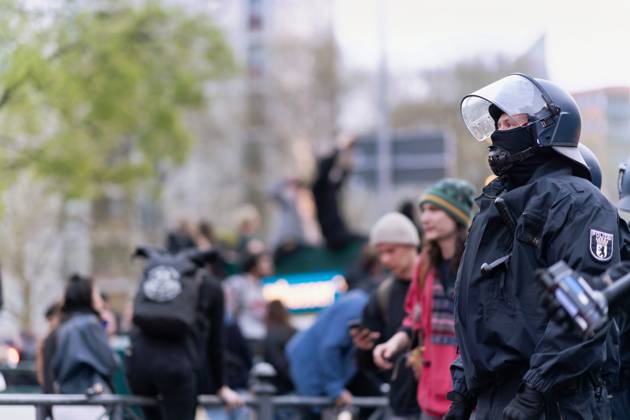 01.05.2023,Berlin,Deutschland,Tag der Arbeit,Impressionen von der Revolutionären 1. Mai-Demo am Kottbusser Tor.
