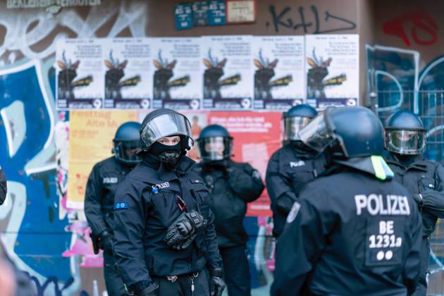01.05.2023,Berlin,Deutschland,Tag der Arbeit,Impressionen von der Revolutionären 1. Mai-Demo am Kottbusser Tor.