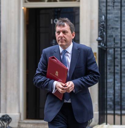 May 2, 2023, London, England, United Kingdom: Chief Secretary to the Treasury JOHN GLEN is seen outside 10 Downing Street as cabinet meet. London United Kingdom - ZUMAs262 20230502_zip_s262_074 Copyright: xTayfunxSalcix