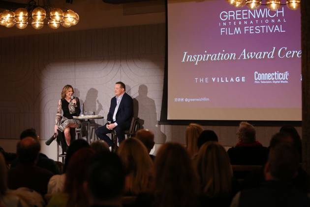 2023 Greenwich International Film Festival s Inspiration Talk and Award Ceremony at The Village in Stamford, Connecticut. Featuring: Hannah Storm, Brendan Fraser Where: Stamford, Connecticut, United States When: 03 May 2023 Credit: Patrick Lewis StarPix for GIFF startraksphoto.com Copyright: xPatrickxLewisx xStarPixxforxGIFFx 52679719 EDITORIAL USE ONLY. NOT FOR USE BY NEWSPAPERS BASED IN THE UK.