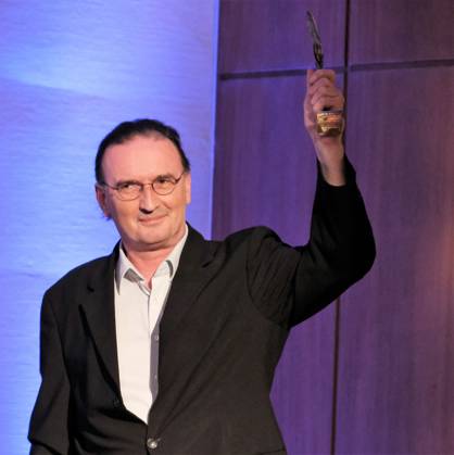 07.05.2023 xkhx Kassel Verleihung Kasseler Literaturpreis für grotesken Humor an Schriftsteller Gerhard Henschel Bild zeigt Preisträger Schriftsteller Gerhard Henschel