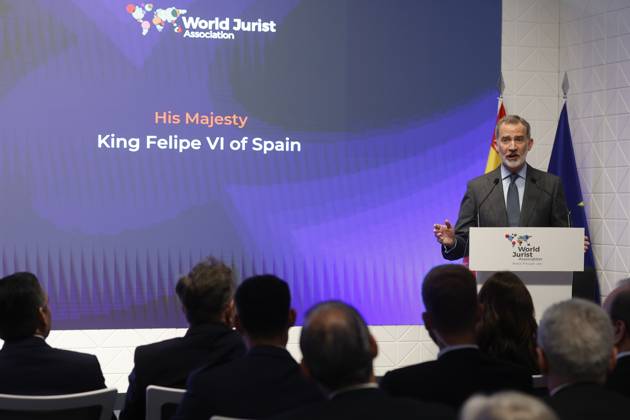 08-05-2023 Madrid King Felipe during the World Peace & Liberty Award in Madrid. Â  Copyright: xPPEx