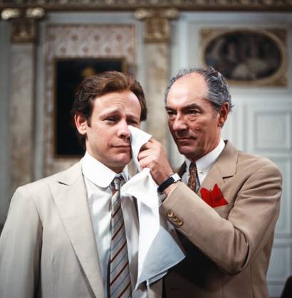 Spiel im Schloß Spiel im Schloß, Fernsehfilm, Deutschland 1985, Regie: Otto Schenk, Darsteller: Alexander Wächter, Martin Benrath, Deutschand Copyright: kpa kpa_55009892 EDITORIAL USE ONLY