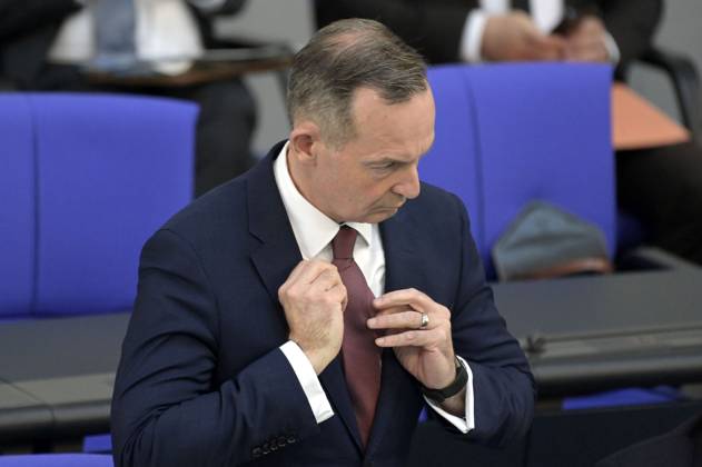 Volker Wissing in der 102. Sitzung des Deutschen Bundestages im Reichstagsgebäude. Berlin, 10.05..2023