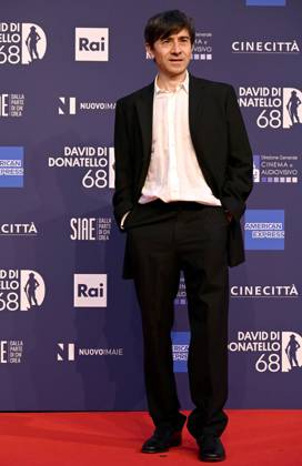 Foto IPP Gioia Botteghi Roma 10 05 2023 premi David di Donatello 2023 - red carpet nella foto Luigi Lo cascio Italy Photo Press - World Copyright
