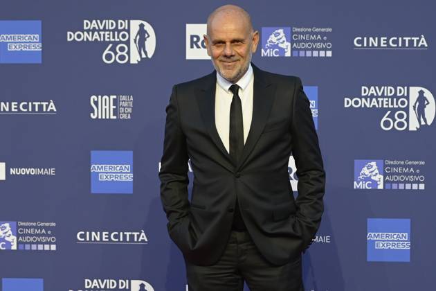 May 10, 2023, Rome, Italy: Riccardo Milani attends the red carpet of Premi Davide di Donatello 2023 at CinecittÃ Lumina Studios. Rome Italy - ZUMAs197 20230510_zaa_s197_321 Copyright: xMarioxCartellix