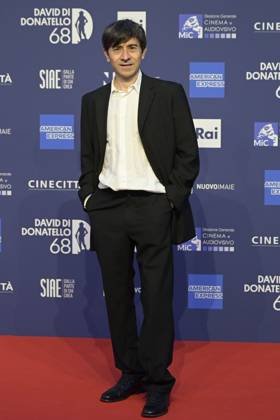 May 10, 2023, Rome, Italy: Luigi Lo Cascio attends the red carpet of Premi Davide di Donatello 2023 at CinecittÃ Lumina Studios. Rome Italy - ZUMAs197 20230510_zaa_s197_487 Copyright: xMarioxCartellix
