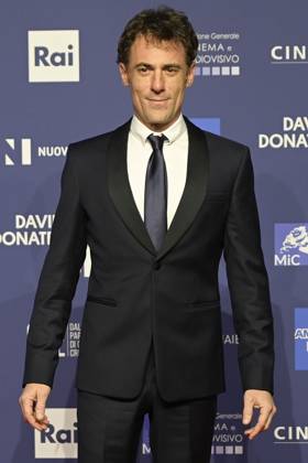 May 10, 2023, Rome, Italy: Elio Germano attends the red carpet of Premi Davide di Donatello 2023 at CinecittÃ Lumina Studios. Rome Italy - ZUMAs197 20230510_zaa_s197_488 Copyright: xMarioxCartellix