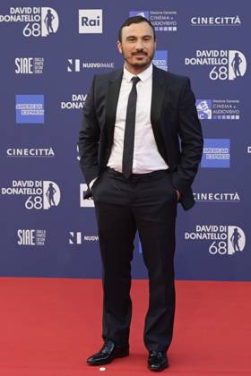 May 10, 2023, Rome, Italy: Francesco Di Leva attends the red carpet of Premi Davide di Donatello 2023 at CinecittÃ Lumina Studios. Rome Italy - ZUMAs197 20230510_zaa_s197_490 Copyright: xMarioxCartellix