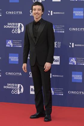 May 10, 2023, Rome, Italy: Diodato attends the red carpet of Premi Davide di Donatello 2023 at CinecittÃ Lumina Studios. Rome Italy - ZUMAs197 20230510_zaa_s197_495 Copyright: xMarioxCartellix
