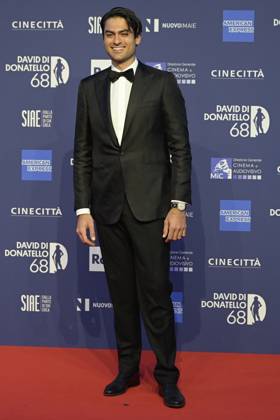 May 10, 2023, Rome, Italy: Matteo Bocelli attends the red carpet of Premi Davide di Donatello 2023 at CinecittÃ Lumina Studios. Rome Italy - ZUMAs197 20230510_zaa_s197_499 Copyright: xMarioxCartellix