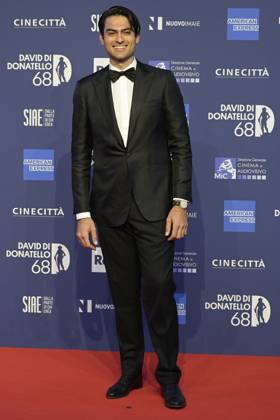 May 10, 2023, Rome, Italy: Matteo Bocelli attends the red carpet of Premi Davide di Donatello 2023 at CinecittÃ Lumina Studios. Rome Italy - ZUMAs197 20230510_zaa_s197_503 Copyright: xMarioxCartellix