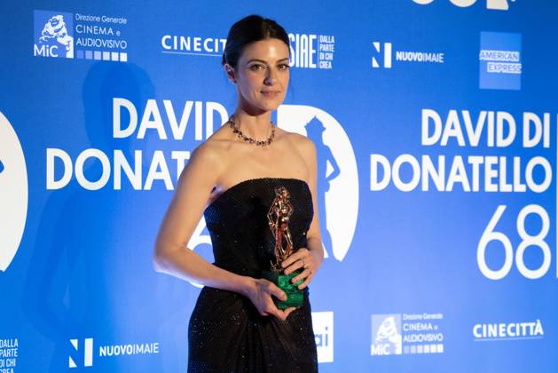 68th David Di Donatello - Winners Photocall Barbara Ronchi attends the 68th David Di Donatello winners photocall on May 10, 2023 in Rome, Italy  Copyright: xLucaxCarlinox originalFilename: carlino-notitle230511_npbpZ.jpg