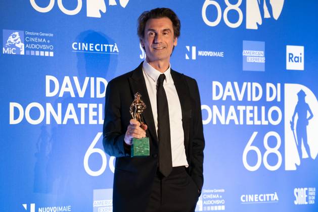 68th David Di Donatello - Winners Photocall Fabrizio Gifuni attends the 68th David Di Donatello winners photocall on May 10, 2023 in Rome, Italy.  Copyright: xLucaxCarlinox originalFilename: carlino-notitle230511_nprL3.jpg