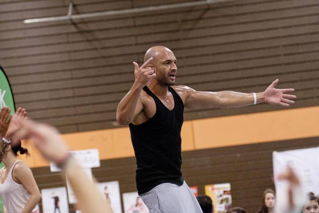 Gevelsberg. Detlef Soost tanzt mit seinem Team in der Halle West. Copyright: BastianxHaumann