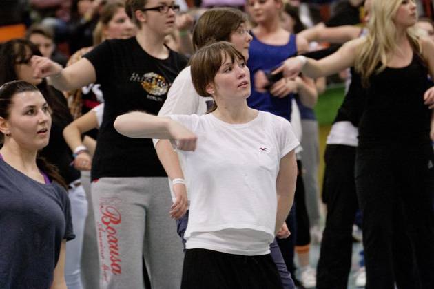 Gevelsberg. Detlef Soost tanzt mit seinem Team in der Halle West. Copyright: BastianxHaumann