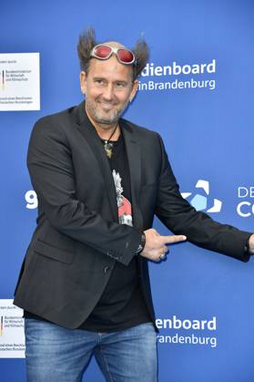 Tom Lehel bei der Verleihung des Deutschen Computerspielpreises 2023 im Spindler & Klatt. Berlin, 11.05.2023