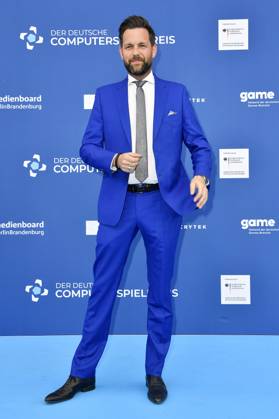Matthias Killing bei der Verleihung des Deutschen Computerspielpreises 2023 im Spindler & Klatt. Berlin, 11.05.2023