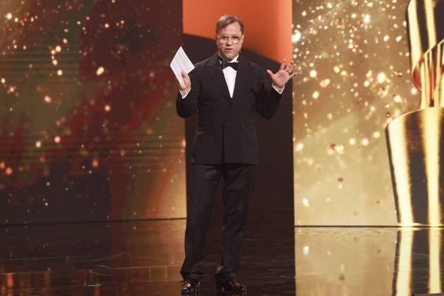 Deutscher Filmpreis 2023 J.J. Liefers Laudator BESTE MÄNNLICHE NEBENROLLE bei der Verleihung der Lola - Deutscher Filmpreis 2023 im Theater am Potsdamer Platz in Berlin 12.05.2023 Copyright: xEventpressx
