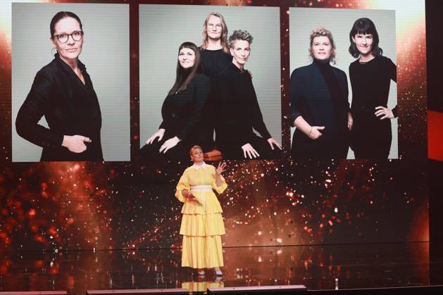 Deutscher Filmpreis 2023 Rosalie Thomass Laudatorin BESTES MASKENBILD bei der Verleihung der Lola - Deutscher Filmpreis 2023 im Theater am Potsdamer Platz in Berlin 12.05.2023 Copyright: xEventpressx