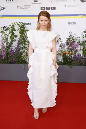 Karoline Schuch bei der Ankunft zur Verleihung Deutscher Filmpreis am 12.05.2023 in Berlin Deutscher Filmpreis 2023 in Berlin - Ankunft Roter Teppich