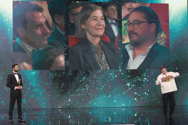 Deutscher Filmpreis 2023 Felix Kammerer Laudator BESTE KAMERA & BILDGESTALTUNG bei der Verleihung der Lola - Deutscher Filmpreis 2023 im Theater am Potsdamer Platz in Berlin 12.05.2023 Copyright: xEventpressx