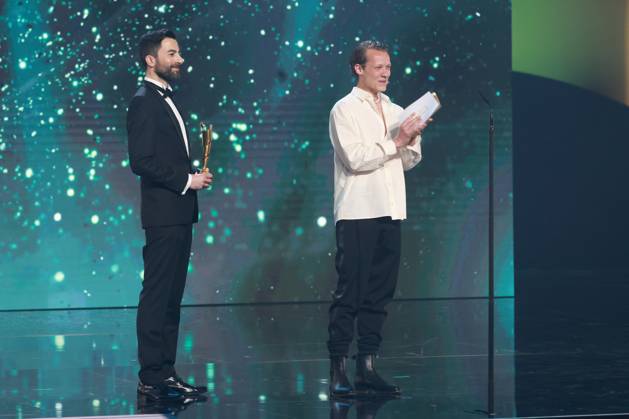 Deutscher Filmpreis 2023 Felix Kammerer Laudator BESTE KAMERA & BILDGESTALTUNG bei der Verleihung der Lola - Deutscher Filmpreis 2023 im Theater am Potsdamer Platz in Berlin 12.05.2023 Copyright: xEventpressx