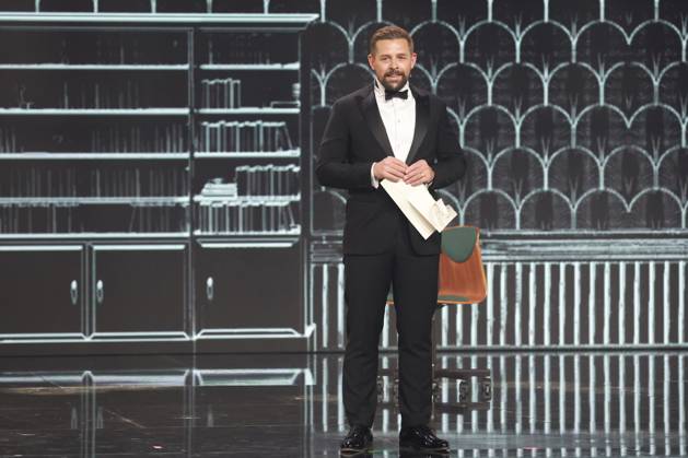 Deutscher Filmpreis 2023 Laudatio Klaas Heufer-Umlauf BESTES DREHBUCH bei der Verleihung der Lola - Deutscher Filmpreis 2023 im Theater am Potsdamer Platz in Berlin 12.05.2023 Copyright: xEventpressx