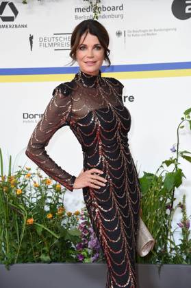 Gerit Kling bei der Ankunft auf dem Roten Teppich zum DEUTSCHER FILMPREIS 2023 im Theater am Potsdamer Platz in Berlin am 12.05.2023