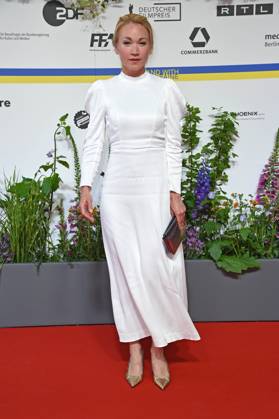 Lisa Maria Potthoff bei der Ankunft auf dem Roten Teppich zum DEUTSCHER FILMPREIS 2023 im Theater am Potsdamer Platz in Berlin am 12.05.2023
