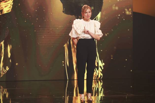 Deutscher Filmpreis 2023 Nadja Uhl Laudatorin BESUCHERSTÄRKSTER FILM bei der Verleihung der Lola - Deutscher Filmpreis 2023 im Theater am Potsdamer Platz in Berlin 12.05.2023 Copyright: xEventpressx