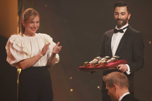Deutscher Filmpreis 2023 Nadja Uhl Laudatorin BESUCHERSTÄRKSTER FILM bei der Verleihung der Lola - Deutscher Filmpreis 2023 im Theater am Potsdamer Platz in Berlin 12.05.2023 Copyright: xEventpressx