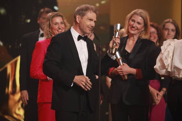 Deutscher Filmpreis 2023 BESUCHERSTÄRKSTER FILM Gewinner Die Schule der Magischen Tiere bei der Verleihung der Lola - Deutscher Filmpreis 2023 im Theater am Potsdamer Platz in Berlin 12.05.2023 Copyright: xEventpressx