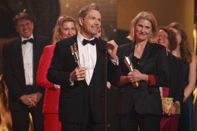 Deutscher Filmpreis 2023 BESUCHERSTÄRKSTER FILM Gewinner Die Schule der Magischen Tiere bei der Verleihung der Lola - Deutscher Filmpreis 2023 im Theater am Potsdamer Platz in Berlin 12.05.2023 Copyright: xEventpressx
