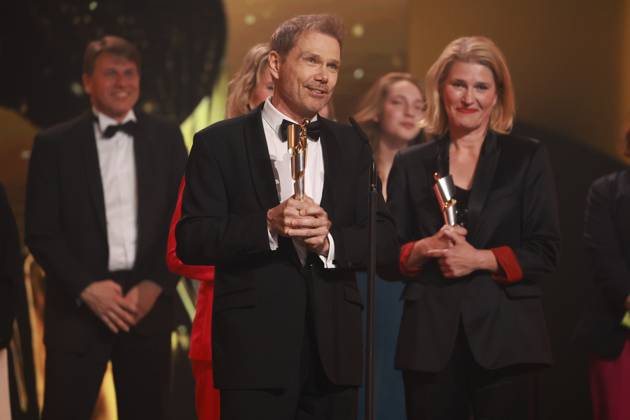 Deutscher Filmpreis 2023 BESUCHERSTÄRKSTER FILM Gewinner Die Schule der Magischen Tiere bei der Verleihung der Lola - Deutscher Filmpreis 2023 im Theater am Potsdamer Platz in Berlin 12.05.2023 Copyright: xEventpressx