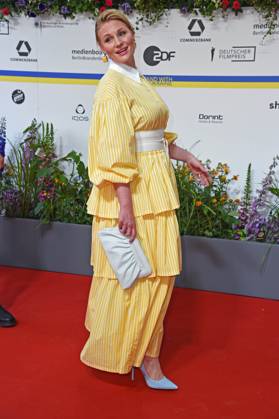 Rosalie Thomass bei der Ankunft auf dem Roten Teppich zum DEUTSCHER FILMPREIS 2023 im Theater am Potsdamer Platz in Berlin am 12.05.2023