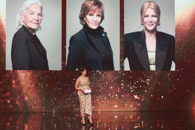 Deutscher Filmpreis 2023 Zar Amir Ebrahimi Laudatorin BESTE WEIBLICHE NEBENROLLE bei der Verleihung der Lola - Deutscher Filmpreis 2023 im Theater am Potsdamer Platz in Berlin 12.05.2023 Copyright: xEventpressx