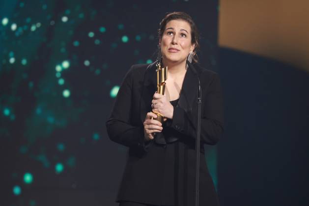 Deutscher Filmpreis 2023 BESTER SCHNITT Gewinnerin Gesa Jäger DAS LEHRERZIMMER bei der Verleihung der Lola - Deutscher Filmpreis 2023 im Theater am Potsdamer Platz in Berlin 12.05.2023 Copyright: xEventpressx