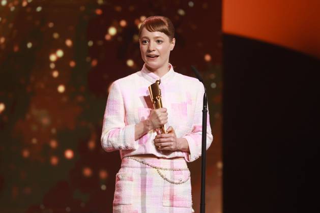 Deutscher Filmpreis 2023 BESTE WEIBLICHE HAUPTROLLE Gewinnerin Leonie Benesch bei der Verleihung der Lola - Deutscher Filmpreis 2023 im Theater am Potsdamer Platz in Berlin 12.05.2023 Copyright: xEventpressx