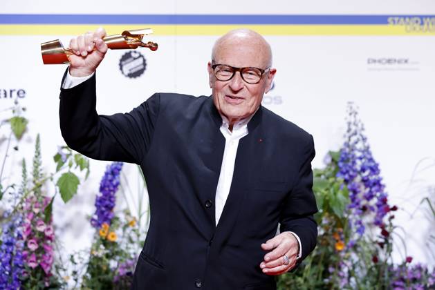 Ehren-Preistraeger Volker Schloendorff beim Gewinner Photocall bei der Verleihung vom Deutschen Filmpreis am 12.05.2023 in Berlin Deutscher Filmpreis 2023 in Berlin