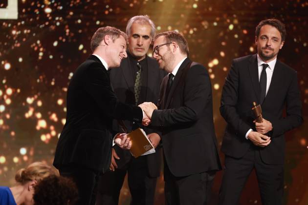 Deutscher Filmpreis 2023 BESTER SPIELFILM BRONZE HOLY SPIDER bei der Verleihung der Lola - Deutscher Filmpreis 2023 im Theater am Potsdamer Platz in Berlin 12.05.2023 Copyright: xEventpressx