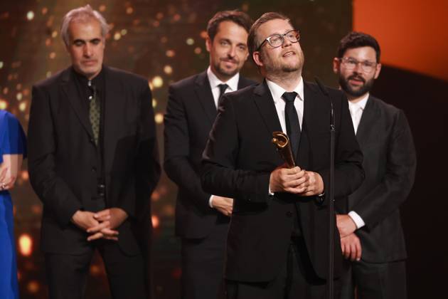 Deutscher Filmpreis 2023 BESTER SPIELFILM BRONZE HOLY SPIDER bei der Verleihung der Lola - Deutscher Filmpreis 2023 im Theater am Potsdamer Platz in Berlin 12.05.2023 Copyright: xEventpressx
