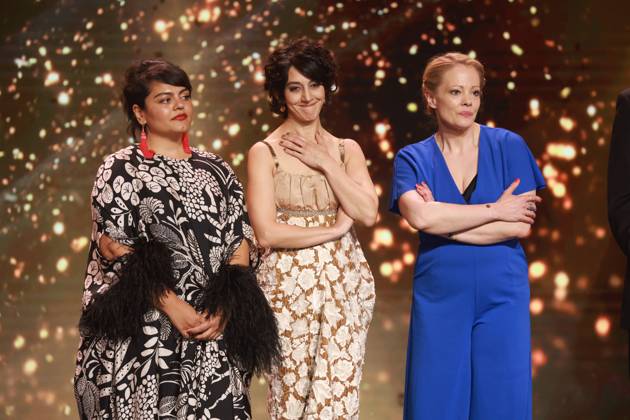 Deutscher Filmpreis 2023 BESTER SPIELFILM BRONZE HOLY SPIDER bei der Verleihung der Lola - Deutscher Filmpreis 2023 im Theater am Potsdamer Platz in Berlin 12.05.2023 Copyright: xEventpressx
