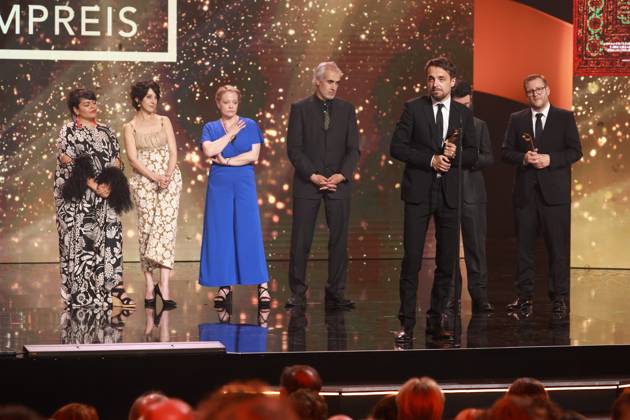 Deutscher Filmpreis 2023 BESTER SPIELFILM BRONZE HOLY SPIDER bei der Verleihung der Lola - Deutscher Filmpreis 2023 im Theater am Potsdamer Platz in Berlin 12.05.2023 Copyright: xEventpressx