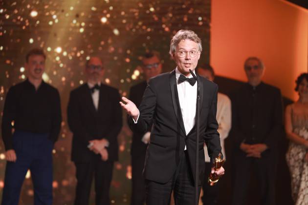 Deutscher Filmpreis 2023 BESTER SPIELFILM GOLD DASLEHRERZIMMER bei der Verleihung der Lola - Deutscher Filmpreis 2023 im Theater am Potsdamer Platz in Berlin 12.05.2023 Copyright: xEventpressx