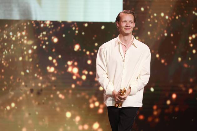 Deutscher Filmpreis 2023 BESTE MÄNNLICHE HAUPTROLLE Gewinner Felix Kammerer IM WESTEN NICHTS NEUES bei der Verleihung der Lola - Deutscher Filmpreis 2023 im Theater am Potsdamer Platz in Berlin 12.05.2023 Copyright: xEventpressx