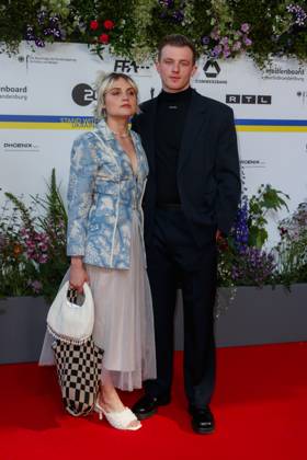Event - Deutscher Filmpreis 2023 Mala Emde und Jannis Niewoehner beim 73. Deutschen Filmpreis im Theater am Potsdamerplatz am 12.05.2023 in Berlin. Copyright: xEventpressxKochanx