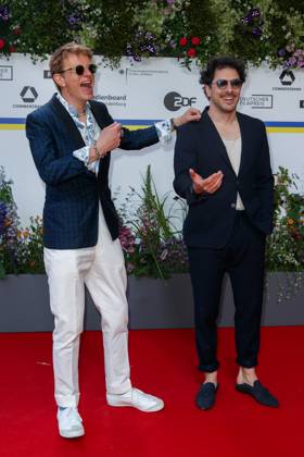 Event - Deutscher Filmpreis 2023 Alexander Scheer und Fahri Yardim beim 73. Deutschen Filmpreis im Theater am Potsdamerplatz am 12.05.2023 in Berlin. Copyright: xEventpressxKochanx
