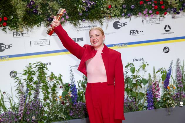 Event - Deutscher Filmpreis 2023 Jördis Triebel beim 73. Deutschen Filmpreis im Theater am Potsdamerplatz am 12.05.2023 in Berlin. Copyright: xEventpressxKochanx