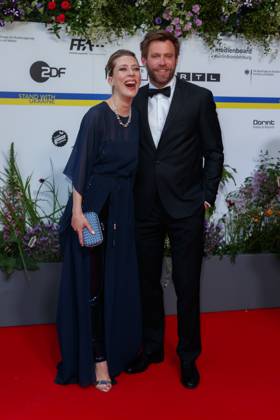 Event - Deutscher Filmpreis 2023 Ken Duken mit Ehefrau Marisa Leonie Bach beim 73. Deutschen Filmpreis im Theater am Potsdamerplatz am 12.05.2023 in Berlin. Copyright: xEventpressxKochanx